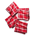 Holiday Stitch Plaid Napkins