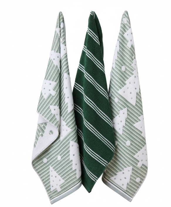 Holiday Kitchen Towel Set of 3