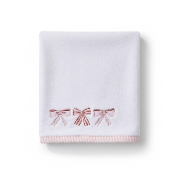 Bows 2-Piece Hand Towel Set